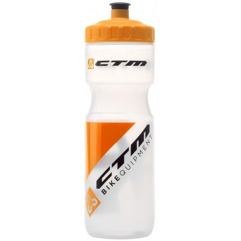 Bidon hidratare CTM 800 ml alb/portocaliu