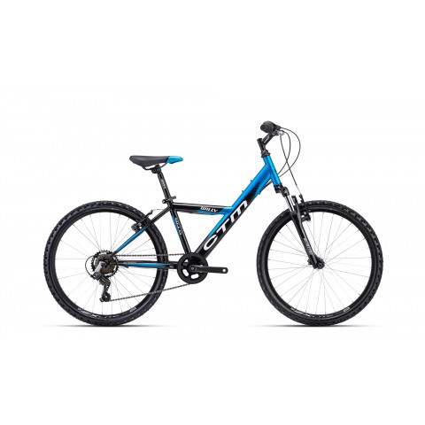Bicicleta CTM WILLY - negru / albastru perlat 14"