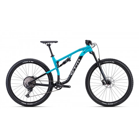 Bicicleta CTM SKAUT 3.0 - albastru laguna / negru XL