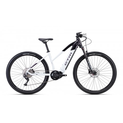 Bicicleta CTM RUBY X Pro - alb perlat / violet galactic 18"