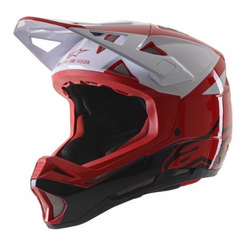 Casca Alpinestars Missile PRO Cosmos Red/White/Glossy L